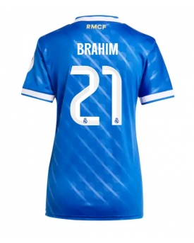 Billige Fotballdrakt Real Madrid Brahim Diaz #21 Replika Tredjedrakt Dame 2025-26 Kortermet Billige Fotballdrakt Real Madrid Brahim Diaz #21 Replika Tredjedrakt Dame 2025-26 Kortermet